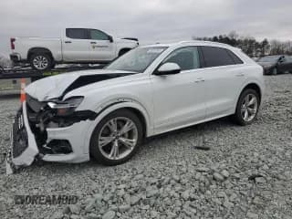 ✅ 2022 Audi Q8 Premium Plus • VIN: WA1BVBF15ND016839 • Lot: 85557544. Listed on Copart with 34,381 mi. Free auction sales archive from the USA and detailed vehicle history report at DreamBid. Image 1.