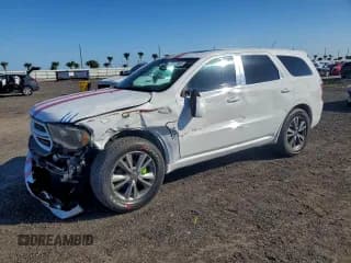 ✅ 2013 Dodge Durango SXT • VIN: 1C4RDJAGXDC580228 • Lot: 95115945. Listed on Copart with 179,791 mi. Free auction sales archive from the USA and detailed vehicle history report at DreamBid. Image 1.