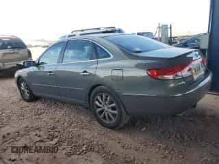 2007 Hyundai Azera SE with VIN KMHFC46F47A177302, listed as a Copart auction lot 78847744 with 37,661 mi miles and Salvage title. Bid and sale history available at DreamBid. Image 2.