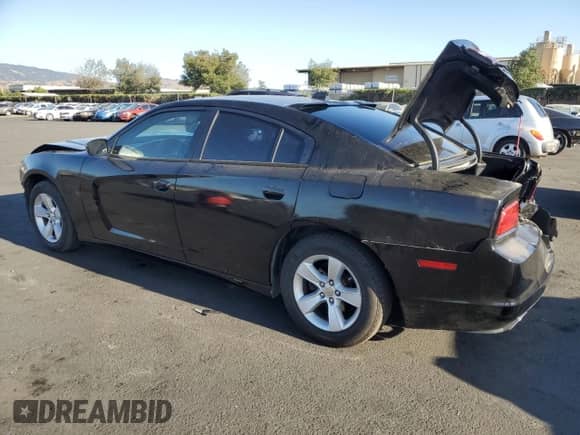 2012 Dodge Charger SE z VIN 2C3CDXBGXCH197655, wystawiony jako Copart lot #82425155 z przebiegiem 180 152 mil mil oraz Szkoda całkowita • Salvage title. Historia ofert i sprzedaży dostępna na DreamBid. Obrazek 2.