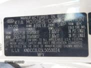 ✅ 2020 Kia Niro EX • VIN: KNDCC3LG5L5053024 • Lot: 71825955. Listed on Copart with Not provided. Free auction sales archive from the USA and detailed vehicle history report at DreamBid. Image 14.