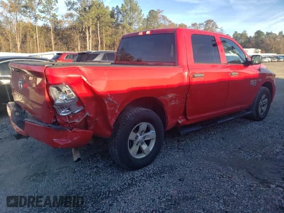 ✅ 2019 Ram 1500 Tradesman • VIN: 3C6RR6KT8KG729599 • Lot: 84824514. Listed on Copart with 27,178 mi. Free auction sales archive from the USA and detailed vehicle history report at DreamBid. Image 3.