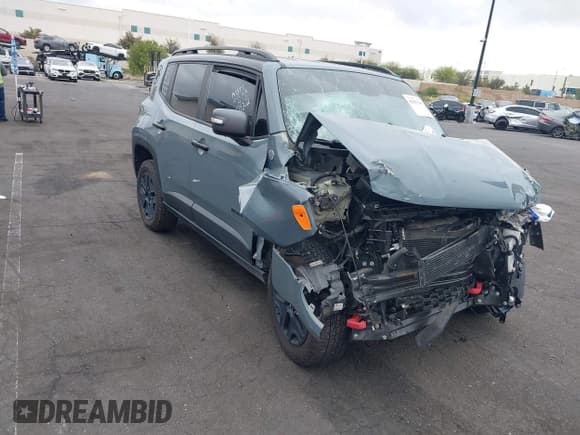 ✅ 2017 Jeep Renegade Trailhawk • VIN: ZACCJBCB7HPE97122 • Lot: 42052309. Listed on IAAI with 40,963 mi. Free auction sales archive from the USA and detailed vehicle history report at DreamBid. Image 1.