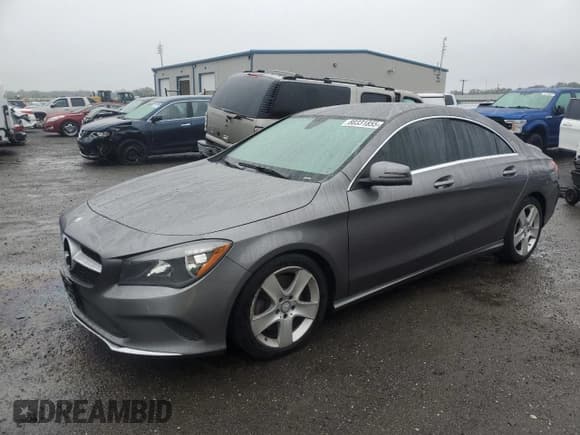 ✅ 2017 Mercedes-Benz CLA 250 • VIN: WDDSJ4GB8HN438497 • Lot: 80331855. Listed on Copart with 125,735 mi. Free auction sales archive from the USA and detailed vehicle history report at DreamBid. Image 1.