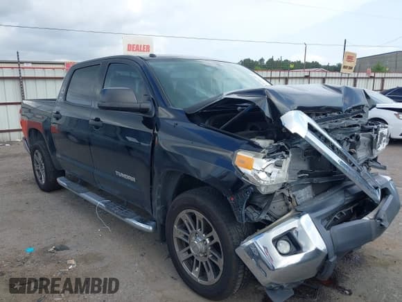 ✅ 2016 Toyota Tundra SR5 • VIN: 5TFEM5F1XGX096468 • Lot: 42098150. Listed on IAAI with 137,284 mi. Free auction sales archive from the USA and detailed vehicle history report at DreamBid. Image 1.
