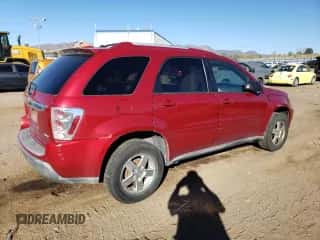 2005 Chevrolet Equinox LT z VIN 2CNDL73F156176390, wystawiony jako Copart lot #77097894 z przebiegiem 133 426 mil mil oraz Szkoda całkowita • Salvage title. Historia ofert i sprzedaży dostępna na DreamBid. Obrazek 3.