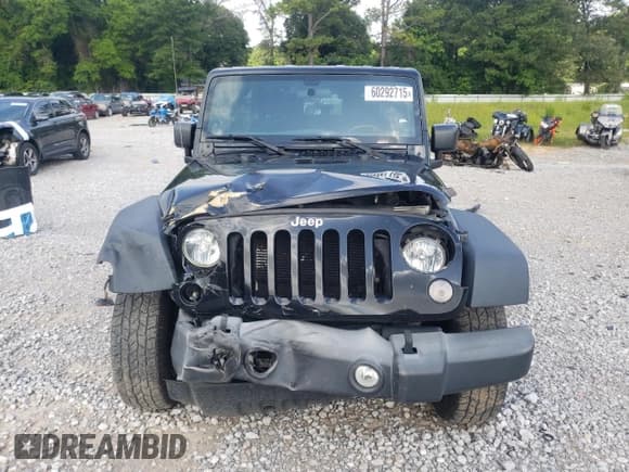 ✅ 2018 Jeep Wrangler Willys Wheeler W • VIN: 1C4AJWAG3JL844906 • Lot: 60292715. Listed on Copart with 63,667 mi. Free auction sales archive from the USA and detailed vehicle history report at DreamBid. Image 5.