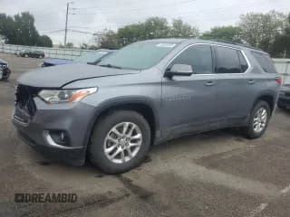 ✅ 2019 Chevrolet Traverse LT Cloth • VIN: 1GNERGKW6KJ273244 • Lot: 83865585. Wystawiony na Copart z przebiegiem 60 769 mil. Bezpłatny archiwum sprzedaży aukcyjnych z USA i szczegółowy raport historii pojazdu na DreamBid. Zdjęcie 1.