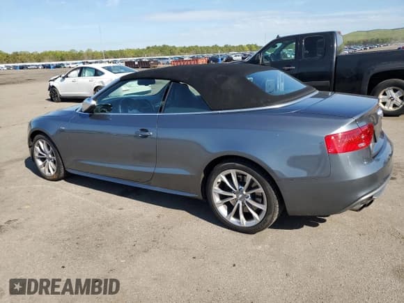 ✅ 2014 Audi S5 Prestige • VIN: WAUVGAFH9EN014880 • Lot: 56047975. Listed on Copart with 85,406 mi. Free auction sales archive from the USA and detailed vehicle history report at DreamBid. Image 2.