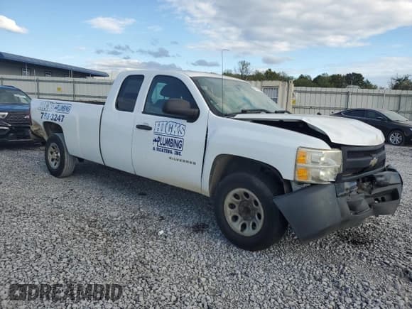 ✅ 2011 Chevrolet Silverado 1500 Work Truck • VIN: 1GCRCPE09BZ420418 • Lot: 84744235. Listed on Copart with 180,410 mi. Free auction sales archive from the USA and detailed vehicle history report at DreamBid. Image 4.