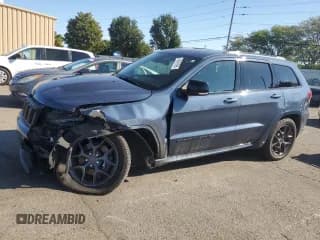 ✅ 2020 Jeep Grand Cherokee Limited X • VIN: 1C4RJFBT0LC303426 • Lot: 84579095. Listed on Copart with 112,890 mi. Free auction sales archive from the USA and detailed vehicle history report at DreamBid. Image 1.