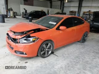 ✅ 2015 Dodge Dart GT • VIN: 1C3CDFEB4FD403791 • Лот: 63528535. Опубликован ранее на Copart с пробегом 104 574 миль. Бесплатный доступ к архиву аукционных продаж из США и подробный отчёт об истории автомобиля на DreamBid. Изображение 1.