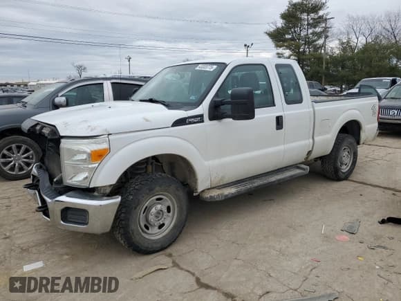 ✅ 2014 Ford F-250 XL • VIN: 1FT7X2B62EEA64817 • Лот: 43333775. Опубликован ранее на Copart с пробегом 349 548 миль. Бесплатный доступ к архиву аукционных продаж из США и подробный отчёт об истории автомобиля на DreamBid. Изображение 1.
