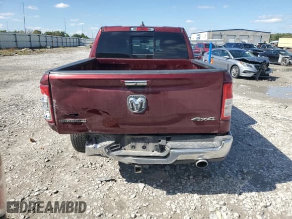 ✅ 2020 Ram 1500 Big Horn • VIN: 1C6SRFFT7LN355703 • Lot: 84248905. Listed on Copart with 97,780 mi. Free auction sales archive from the USA and detailed vehicle history report at DreamBid. Image 6.