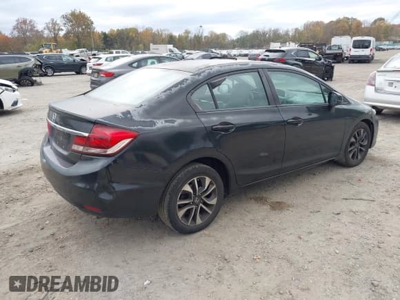 ✅ 2013 Honda Civic EX-L • VIN: 2HGFB2F93DH533436 • Lot: 43555229. Listed on IAAI with 269,906 mi. Free auction sales archive from the USA and detailed vehicle history report at DreamBid. Image 4.