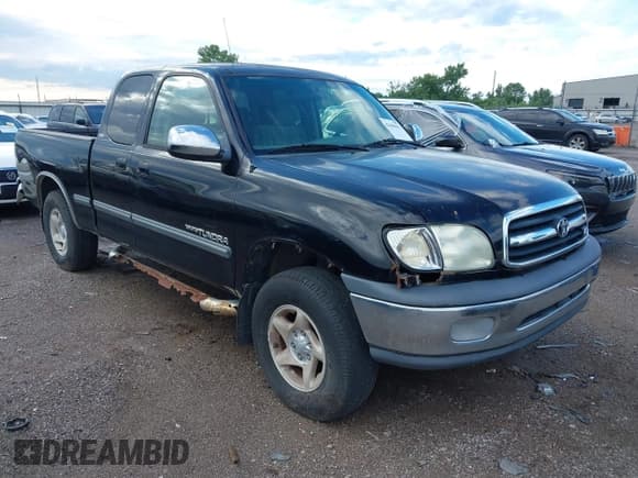 ✅ 2002 Toyota Tundra SR5 • VIN: 5TBRT34112S285190 • Lot: 42606033. Listed on IAAI with 220,865 mi. Free auction sales archive from the USA and detailed vehicle history report at DreamBid. Image 1.