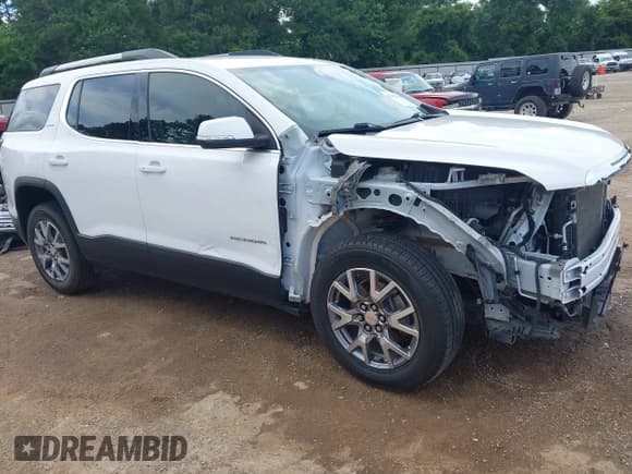 ✅ 2020 GMC Acadia SLT • VIN: 1GKKNULS5LZ200276 • Lot: 42499919. Listed on IAAI with 100,353 mi. Free auction sales archive from the USA and detailed vehicle history report at DreamBid. Image 1.