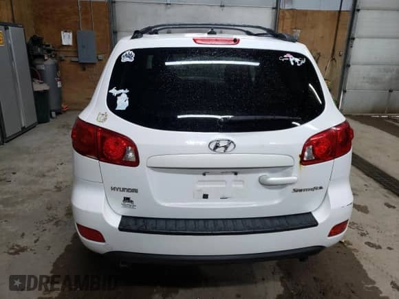 2008 Hyundai Santa Fe GLS with VIN 5NMSG73D98H153631, listed as a Copart auction lot 87070465 with 233,569 mi miles and Clean title. Bid and sale history available at DreamBid. Image 6.