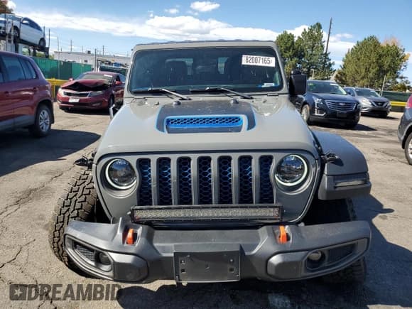 ✅ 2021 Jeep Gladiator Mojave • VIN: 1C6JJTEG0ML582721 • Lot: 82007165. Listed on Copart with 48,632 mi. Free auction sales archive from the USA and detailed vehicle history report at DreamBid. Image 5.