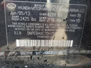 ✅ 2013 Hyundai Sonata GLS • VIN: 5NPEB4AC7DH759558 • Lot: 75748404. Listed on Copart with 156,956 mi. Free auction sales archive from the USA and detailed vehicle history report at DreamBid. Image 12.