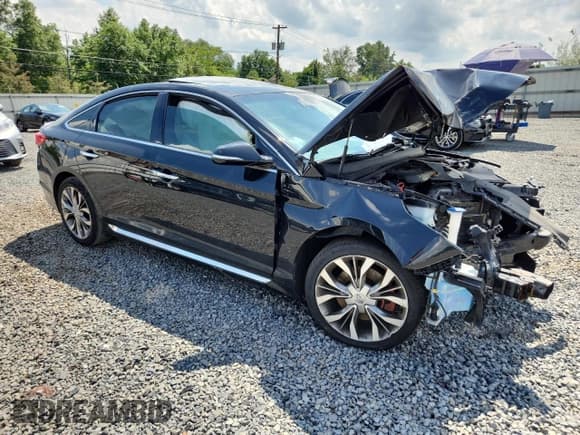 ✅ 2015 Hyundai Sonata Limited • VIN: 5NPE34AB7FH125531 • Lot: 64478465. Listed on Copart with Not provided. Free auction sales archive from the USA and detailed vehicle history report at DreamBid. Image 4.