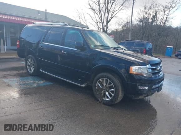 ✅ 2017 Ford Expedition Max Limited • VIN: 1FMJK2AT8HEA32465 • Lot: 43568476. Wystawiony na IAAI z przebiegiem 106 374 mil. Bezpłatny archiwum sprzedaży aukcyjnych z USA i szczegółowy raport historii pojazdu na DreamBid. Zdjęcie 1.