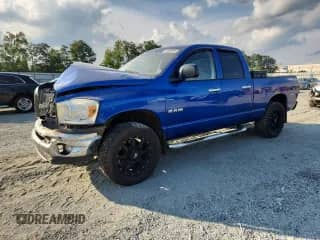 2008 Dodge 1500 SLT with VIN 1D7HA18N28S520521, listed as a Copart auction lot 71558795 with 253,853 mi miles and Salvage title. Bid and sale history available at DreamBid. Image 1.