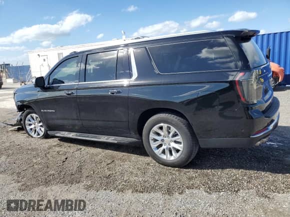 2025 Chevrolet Suburban Premier with VIN 1GNS6FRD2SR246005, listed as a Copart auction lot 86817715 with 13,239 mi miles and Clean title. Bid and sale history available at DreamBid. Image 2.