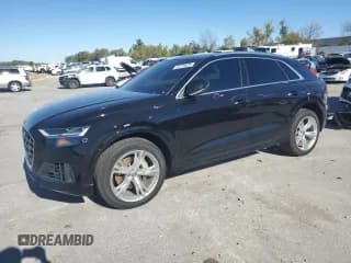 ✅ 2020 Audi Q8 Premium Plus • VIN: WA1BVAF15LD000681 • Lot: 87376625. Wystawiony na Copart z przebiegiem 106 090 mil. Bezpłatny archiwum sprzedaży aukcyjnych z USA i szczegółowy raport historii pojazdu na DreamBid. Zdjęcie 1.