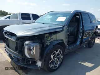 2022 Hyundai Palisade Calligraphy z VIN KM8R7DHE2NU465398, wystawiony jako IAAI lot #43267389 z przebiegiem 64 929 mil mil oraz . Historia ofert i sprzedaży dostępna na DreamBid. Obrazek 2.