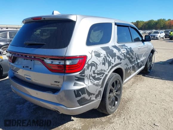 ✅ 2019 Dodge Durango GT • VIN: 1C4RDJDG2KC853235 • Lot: 43462772. Listed on IAAI with 110,099 mi. Free auction sales archive from the USA and detailed vehicle history report at DreamBid. Image 4.