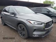 ✅ 2021 Infiniti QX50 Luxe • VIN: 3PCAJ5BB7MF126327 • Lot: 42220680. Listed on IAAI with 42,972 mi. Free auction sales archive from the USA and detailed vehicle history report at DreamBid. Image 1.