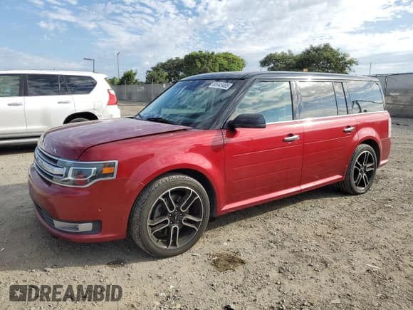 ✅ 2013 Ford Flex Limited • VIN: 2FMGK5D89DBD33917 • Лот: 85945485. Опубликован ранее на Copart с пробегом 99 451 миль. Бесплатный доступ к архиву аукционных продаж из США и подробный отчёт об истории автомобиля на DreamBid. Изображение 1.
