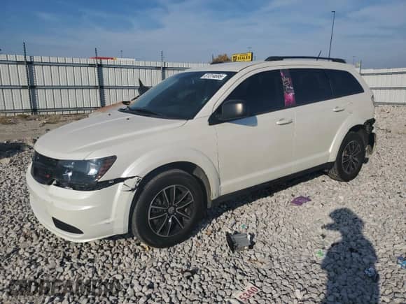 2017 Dodge Journey SE с VIN 3C4PDCAB4HT621941, выставлен на аукционе Copart как лот 81314695 с пробегом 142 589 миль миль и Списание • Salvage title. История ставок и продаж доступна на DreamBid. Изображение 1.
