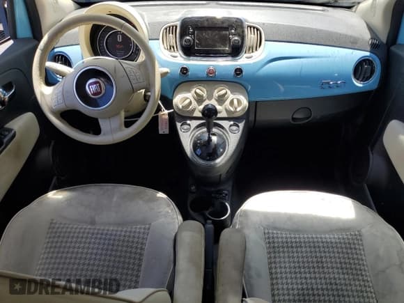 ✅ 2017 FIAT 500 Pop • VIN: 3C3CFFKR2HT549311 • Lot: 60897715. Listed on Copart with 52,010 mi. Free auction sales archive from the USA and detailed vehicle history report at DreamBid. Image 8.