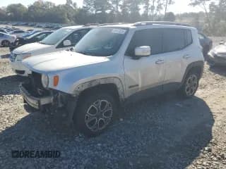 ✅ 2016 Jeep Renegade Limited • VIN: ZACCJBDT7GPE35855 • Lot: 90817525. Listed on Copart with 139,561 mi. Free auction sales archive from the USA and detailed vehicle history report at DreamBid. Image 1.