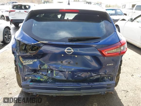 ✅ 2022 Nissan Rogue S • VIN: JN1BJ1AW5NW475052 • Lot: 43636577. Listed on IAAI with 46,153 mi. Free auction sales archive from the USA and detailed vehicle history report at DreamBid. Image 16.