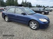 ✅ 2005 Honda Civic EX SSRS • VIN: 2HGES26855H594999 • Lot: 68530185. Listed on Copart with 153,576 mi. Free auction sales archive from the USA and detailed vehicle history report at DreamBid. Image 4.