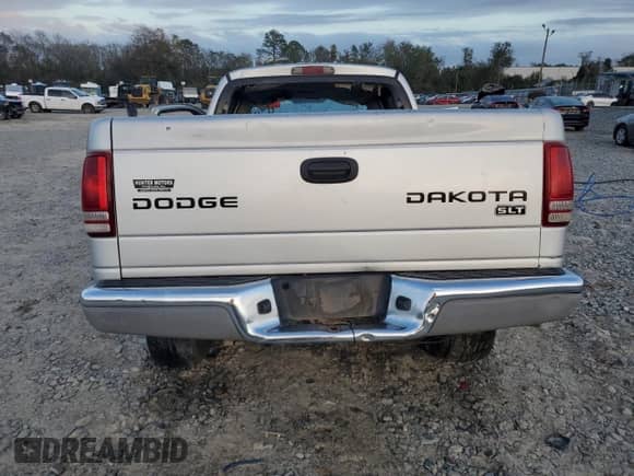 2004 Dodge Dakota SLT with VIN 1D7HL48KX4S730862, listed as a Copart auction lot 80699734 with Not provided miles and Non repairable. Bid and sale history available at DreamBid. Image 6.