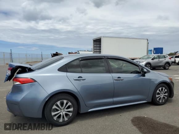✅ 2020 Toyota Corolla Hybrid LE • VIN: JTDEBRBEXLJ008246 • Lot: 66365635. Listed on Copart with 143,688 mi. Free auction sales archive from the USA and detailed vehicle history report at DreamBid. Image 3.