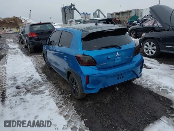 ✅ 2023 Mitsubishi Mirage Black Edition • VIN: ML32AWHJ6PH002758 • Lot: 41499694. Wystawiony na IAAI z przebiegiem 47 331 mil. Bezpłatny archiwum sprzedaży aukcyjnych z USA i szczegółowy raport historii pojazdu na DreamBid. Zdjęcie 3.