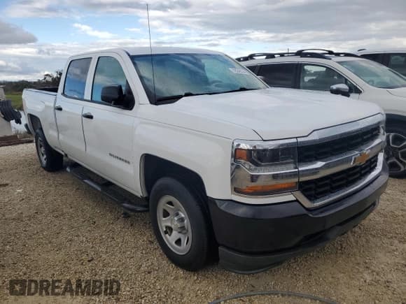✅ 2018 Chevrolet Silverado 1500 Work Truck • VIN: 3GCPCNEC9JG162129 • Lot: 78240244. Listed on Copart with 33,608 mi. Free auction sales archive from the USA and detailed vehicle history report at DreamBid. Image 4.