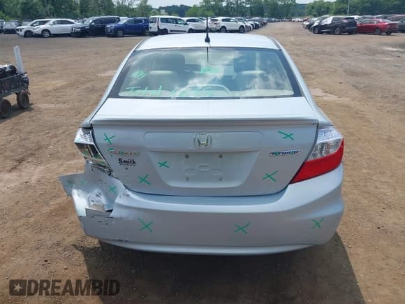 ✅ 2012 Honda Civic • VIN: JHMFB4F20CS008837 • Лот: 42618935. Опубликован ранее на IAAI с пробегом 92 810 миль. Бесплатный доступ к архиву аукционных продаж из США и подробный отчёт об истории автомобиля на DreamBid. Изображение 16.