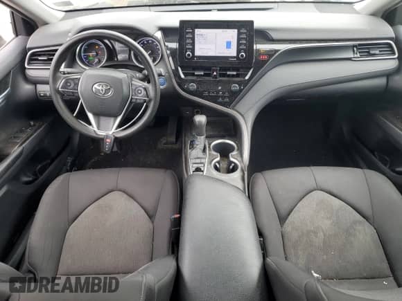 2022 Toyota Camry Hybrid LE with VIN 4T1C31AK2NU035418, listed as a Copart auction lot 56757255 with 46,917 mi miles and Salvage title. Bid and sale history available at DreamBid. Image 8.