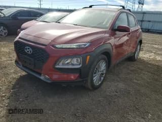 ✅ 2021 Hyundai Kona SEL Plus • VIN: KM8K6CAA0MU601693 • Лот: 74241564. Опубликован ранее на Copart с пробегом 44 518 миль. Бесплатный доступ к архиву аукционных продаж из США и подробный отчёт об истории автомобиля на DreamBid. Изображение 1.