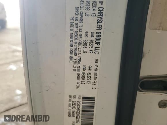 ✅ 2013 Dodge Charger SE • VIN: 2C3CDXBG1DH628305 • Lot: 82633525. Wystawiony na Copart z przebiegiem 177 611 mil. Bezpłatny archiwum sprzedaży aukcyjnych z USA i szczegółowy raport historii pojazdu na DreamBid. Zdjęcie 12.