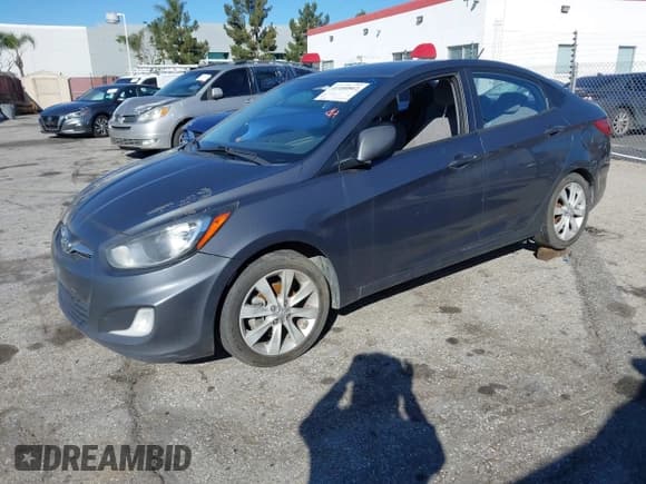 ✅ 2013 Hyundai Accent GLS • VIN: KMHCU4AE7DU316413 • Lot: 41400862. Listed on IAAI with 125,419 mi. Free auction sales archive from the USA and detailed vehicle history report at DreamBid. Image 2.