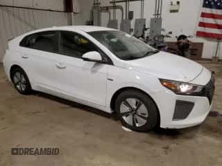 2017 Hyundai Ioniq Blue z VIN KMHC65LC4HU032321, wystawiony jako Copart lot #75187883 z przebiegiem 62 049 mil mil oraz . Historia ofert i sprzedaży dostępna na DreamBid. Obrazek 4.