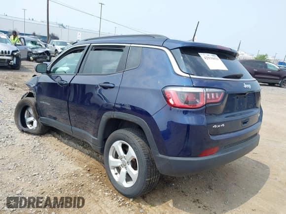 ✅ 2019 Jeep Compass Latitude • VIN: 3C4NJDBB8KT813004 • Лот: 42930850. Опубликован ранее на IAAI с пробегом 75 288 миль. Бесплатный доступ к архиву аукционных продаж из США и подробный отчёт об истории автомобиля на DreamBid. Изображение 3.