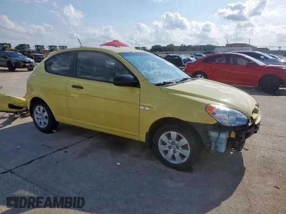 ✅ 2008 Hyundai Accent GS • VIN: KMHCM36C78U101475 • Lot: 61067955. Listed on Copart with 167,292 mi. Free auction sales archive from the USA and detailed vehicle history report at DreamBid. Image 4.